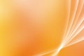 Orange Soothing Vista Curves Royalty Free Stock Photo