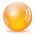 Orange sphere ball