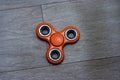 A fidget spinner. Royalty Free Stock Photo