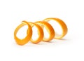 Orange spiral peel