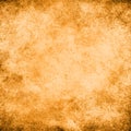 Orange splatter grunge texture background. Darker edges, lighter center.