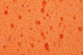 Texture of orange sponge background Royalty Free Stock Photo