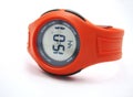 Orange Sports Watch Royalty Free Stock Photo