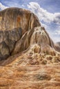 Orange Spring Mound In Yellowstone National Park Royalty Free Stock Photo