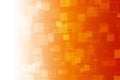 Orange square abstract background