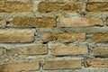 Orange square brick building strong wall cement background home decor grunge textured. interior stone design rugged surface in ful