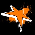 Orange star