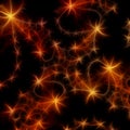 Orange stars Background Royalty Free Stock Photo