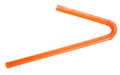 Orange straw