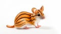 Orange And Striped Mouse: A Stunning Zbrush Artwork Of Burma\'s Unique Wildlife