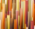 Orange Strips Abstract Background