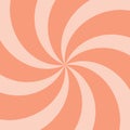 Orange summer twirl background.