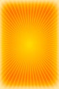 Orange sunburst background