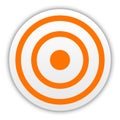 Orange target Royalty Free Stock Photo