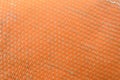 Orange tarp texture full frame background