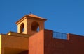 Orange tile roof Royalty Free Stock Photo