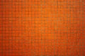 Orange Tile Wall Royalty Free Stock Photo