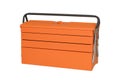 Orange tool box Royalty Free Stock Photo