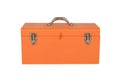 Orange tool box Royalty Free Stock Photo