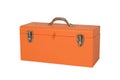 Orange tool box Royalty Free Stock Photo