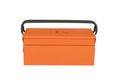 Orange tool box Royalty Free Stock Photo