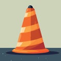 orange traffic cone object