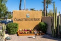 Orange Tree Golf Resort sign