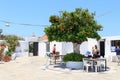 Orange tree at the Monastery of Kalopetra in Rhodes