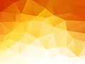 Orange triangles background