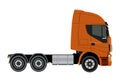 Orange truck