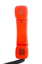 Orange tube from retro phone