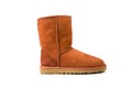 Orange ugg boot