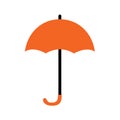 Orange umbrella