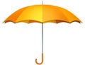 Orange umbrella