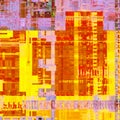 orange unique glitch textured signal abstract abstract pixel glitch error