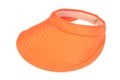 Orange visor