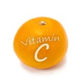 Orange vitamin C Royalty Free Stock Photo