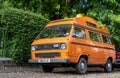 Orange VW T3 Camper Van