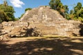 The Mayan High Temple at Lamanai in Northern Belize