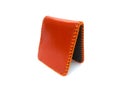 Orange wallet leather skin