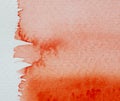 Orange water color teaxture as background Royalty Free Stock Photo