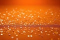 orange water drops. Generative AI