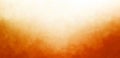 Orange watercolor border on white background, gradient texture and autumn or fall color in halloween or thanksgiving border design