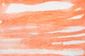 Orange watercolor painted background texture Royalty Free Stock Photo