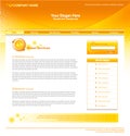 Orange Web Template