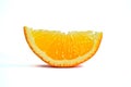 Orange Wedge Royalty Free Stock Photo