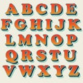 Orange Western Colorful Typography Design