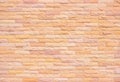 Orange and white brick wall texture background. Brickwork and stonework flooring interior rock old pattern clean concrete grid Royalty Free Stock Photo