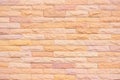 Orange and white brick wall texture background. Brickwork and stonework flooring interior rock old pattern clean concrete grid Royalty Free Stock Photo