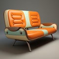Retro Recliner-inspired Mid-century Sofa Design
